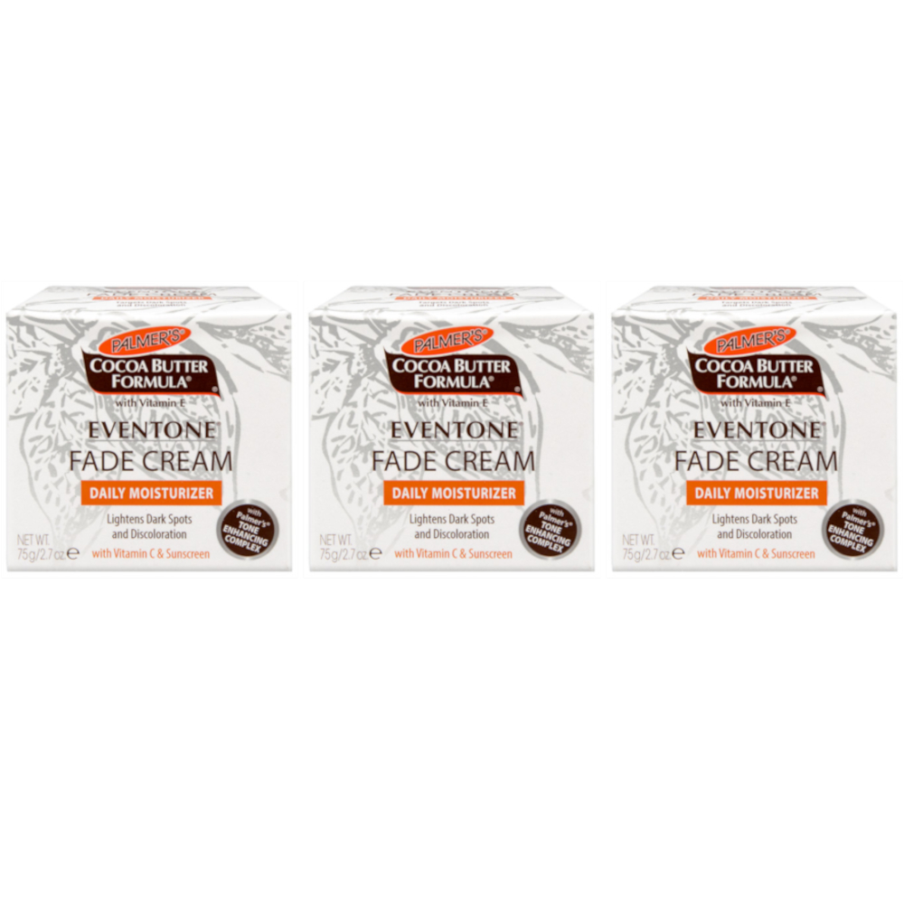 3 Pack Palmers Cocoa Butter EVENTONE FADE CREAM 2.7oz Each Walmart