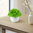 thumbnail image 5 of Fufafayo under $5 Fake Grass, Artificial Potted Plants, Fake Grass Greenery Decor, Indoor Outdoor Home Office Desk Decor, Flower Pot Filler for Table Shelf, Low Maintenance Centerpiece, 5 of 5