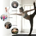 thumbnail image 4 of 4' x 8' x 2" Foldable Exercise Mat Panels Gym Mat w/ PU Leather EPE Foam Blue, 4 of 8