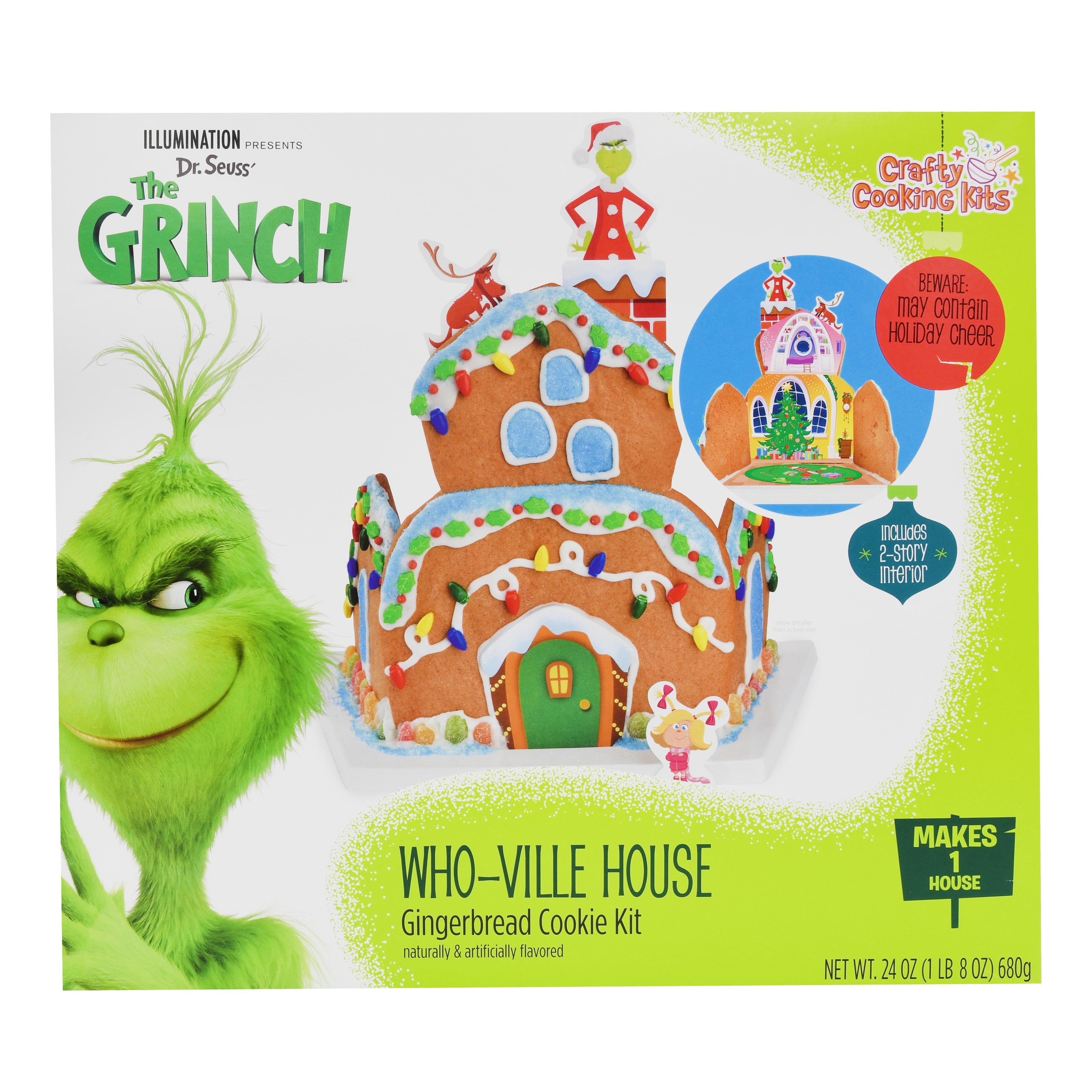 Crafty Cooking Kits Grinch Whoville Gingerbread House Kit