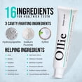 thumbnail image 3 of Pasta de dientes Ollie Fresh Mint, 120 ml, protección avanzada para caries, 3 of 7