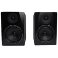 thumbnail image 2 of Pair Rockville APM6B 6.5" 350W Powered USB Studio Monitor Speakers+37" Stands, 2 of 12