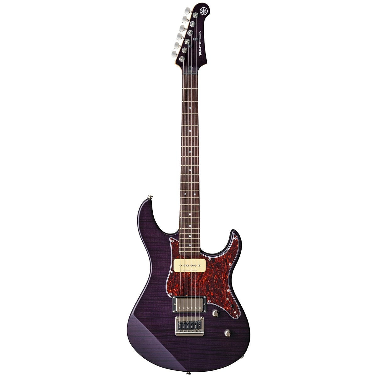 YAMAHA パシフィカ　611 パープル Yamaha Pacifica 611 Hardtail Electric Guitar Transparent