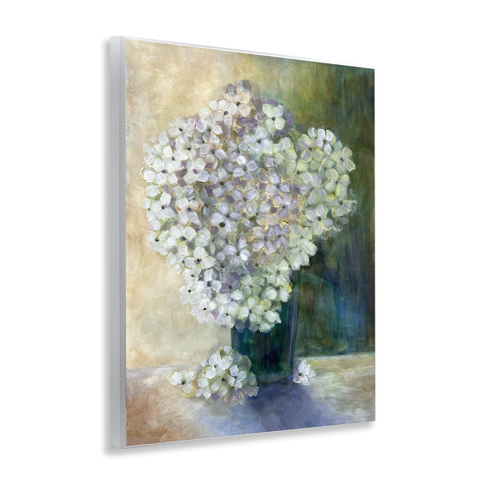 Stupell Industries Romantic Hydrangea Blooms Botanical & Floral Painting Unframed Art Print Wall Art, 11 x 14