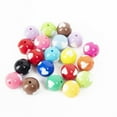 thumbnail image 2 of CousinDIY Bubblegum Bead 20mm 20/Pkg-Bright Hearts, 2 of 2
