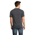 thumbnail image 2 of District Young Mens Very Important Tee V Neck-L (Heathered Charcoal), 2 of 6
