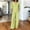 Green plus size two piece set a1, variant on BRELIL Women Plus Size Summer V Neck Blouse Wide Leg Pants Two Piece Sets Casual Solid Boho Beach Vacation Travel Outfits Loungewear, Blue L