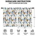 thumbnail image 2 of Blackout Kids Curtains,Boho Bohemia Geometric Line Art Childrens Insulated Curtains Set Of 2,Bedroom Essentials,Toddler Room Decor 42"x54"(106x137cm), 2 of 4