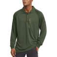 thumbnail image 3 of Polo à Manches Longues pour Hommes 3 Boutons Séchage Rapide Tactique Pêche Golf Randonnée, 3 of 7