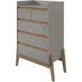 thumbnail image 1 of Manhattan Comfort Essence 5 Tiroirs en Gris, 1 of 11