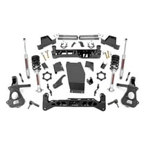 Rough Country 7" Lift Kit (fits) 2014-2018 Chevy Silverado GMC Sierra 1500 4WD | N3 Loaded Struts/Shocks | 17432