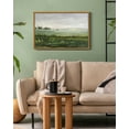 thumbnail image 3 of Drsoum 16x24in Landscape Vintage Canvas Wall Art Classical Framed Paints The Vast Grassland Room Decor, 3 of 6