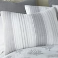 thumbnail image 2 of Freeport by Levtex Home - Freeport Quilted King Sham (36x20in.) - Striped Coastal - Grey & White - Reversible, 2 of 3