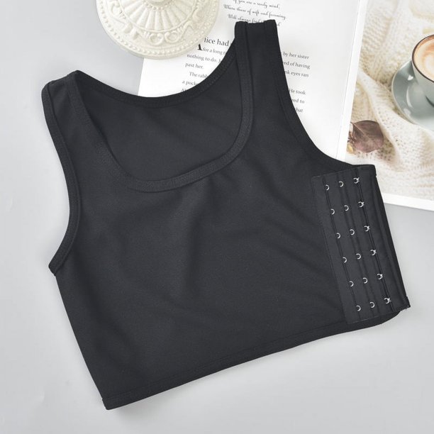 Ropa interior pequeña de pecho grande para mujer, chaleco sin costuras con forma de pecho, chaleco ajustado para estudiantes, chaleco deportivo retráctil para el pecho