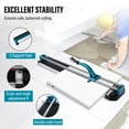 thumbnail image 5 of ZHAO Manual Tiles Cutter 55 Inch Double Rails Tiles Cutter Hand Tool Easy Porcelain Ceramic Cutter with Tungsten Alloy Cutting Wheel for Precision Cutting pretty good, 5 of 9