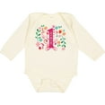 thumbnail image 3 of Inktastic 1st Birthday Party 1 Year Old Girls Girls Long Sleeve Baby Bodysuit, 3 of 5