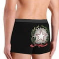 thumbnail image 6 of Flag Of Italy Underwear Men Sexy Print Customized Italian Patriotic Boxer Briefs Shorts Panties Soft Underpants, 6 of 7
