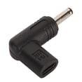 thumbnail image 1 of Tipo C Femenino A 4.0x1.35 mm Adaptador de CC, 100W PD Estable Performance Protection de Seguridad de Rendimiento 18.5-20V USB C A DC Power adaptador para laptop, 1 of 7