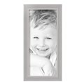 thumbnail image 2 of ArtToFrames 7" x 16" Silver Picture Frame, 7x16 inch Silver Wood Poster Frame (WOM-5388), 5 Pack, 2 of 8