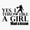 1pcs, variant on Like A Girl Funny Baseball Softball Gift Er, Phone Decal Water Bottle Stickers Car Decals, Funny Birthday Gift