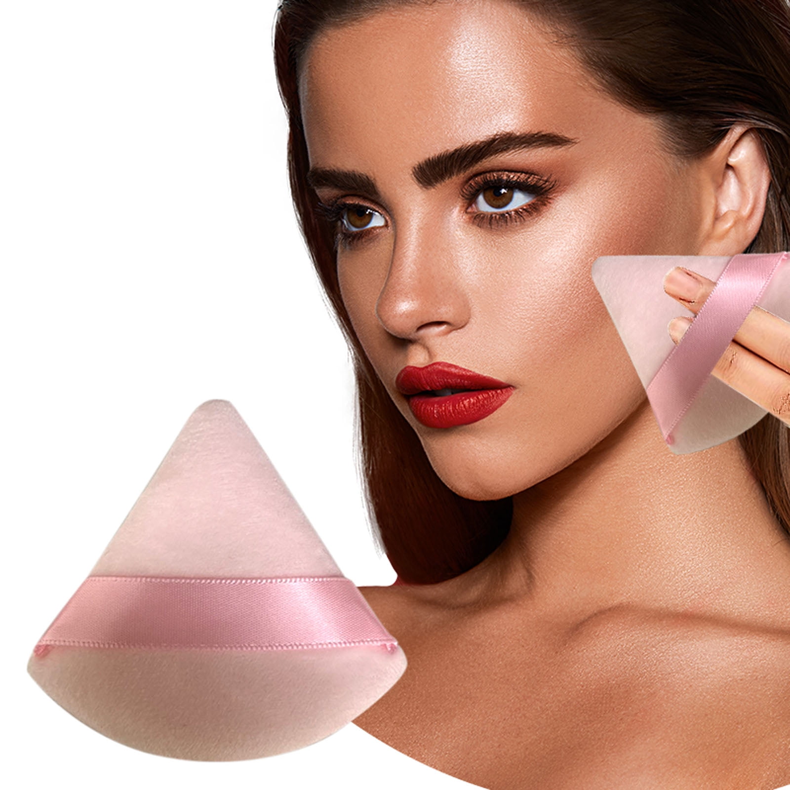Ounabing Puff 4pc Triangle Powder Puff Soft Powder Puffs For Face