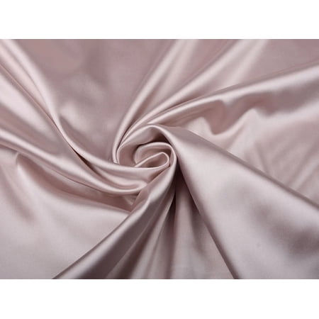 Powder Pink viscose modal satin weave fabric ~ 44quot; wide.(57)