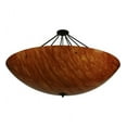 thumbnail image 4 of Meyda Tiffany 144747 Madison 12 Light 38" Tall Semi-Flush Bowl Ceiling Fixture - Bronze, 4 of 5