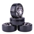 thumbnail image 3 of Lubelski 4Pcs RC Car Tires High Durability Wear Resistant Eco-friendly Reusable Simple Installation Decorative Plastic 1/10 Drift Car Wheels RC Vehicle Parts RC Car Supplies, 3 of 8