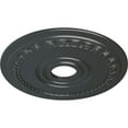 thumbnail image 3 of Ekena Millwork 17 1/2"OD x 3 5/8"ID x 1"P Munich Ceiling Medallion (Fits Canopies up to 5 5/8"), Hand-Painted Pewter, 3 of 6