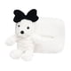 thumbnail image 4 of Porta pañuelos de dibujos animados para coche, accesorio creativo y suave para visera solar, animales de peluche para coche oso blanco, 4 of 9
