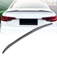 thumbnail image 1 of Spoilers for Cars, Rear Trunk Lid Spoiler for M4 Style Aerodynamic Sporty Appearance Replacement for S4 B9 2017 TO 2024, 1 of 7