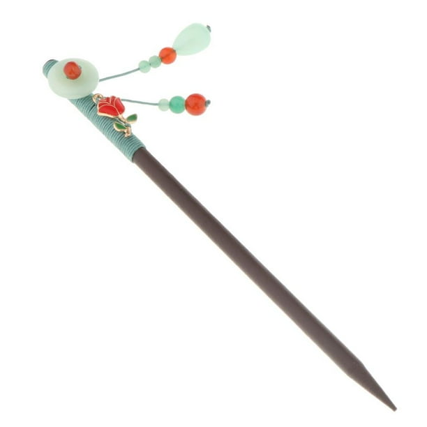 Palillos chinos para el cabello de , palillos chinos para el cabello, Vintage, borla, Pin de , palillos para el cabello, accesorios para la fabricación de cabello para mujeres Salvador Pin de pelo de elemento chino