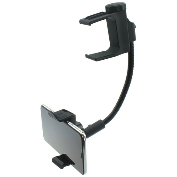 Mirror Holder Car Mount for Samsung Galaxy A15/A14 5G Phones - Rear View Swivel Cradle Stron Grip for Galaxy A15/A14 5G