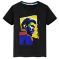 thumbnail image 5 of 2024 HOT Messi Ropa estampada para niños Verano Algodón Camiseta para niños Niñas Casual Manga corta Moda Camisas negras Ropa deportiva Top, 5 of 5