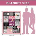 thumbnail image 5 of Dog Mom Gifts for Women, Dog Lovers Gifts for Women, 50x60 Inch Dog Mom Blankets, Dog Lover Blanket, Birthday Christmas Graduation Gifts for Dog Owner, 5 of 6