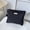 Black, variant on Makeup Bag Travel Cosmetic Organizer Pouch for Women, Small Storage Bag with Zipper for Toiletries, Jewelry, Brushes, Essentials, Portable Coffee Brown