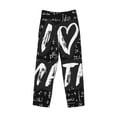 thumbnail image 4 of Disketp I Love Math Men'S Pajama Pants - Ultra Soft Fleece Sleep And Lounge Pants (Size: S-Xxl), 4 of 9