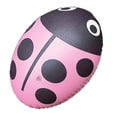 thumbnail image 4 of Boya de agua DYNWAVEMX Flotador de remolque inflable mariquita Rosado 45x35 cm, 4 of 7