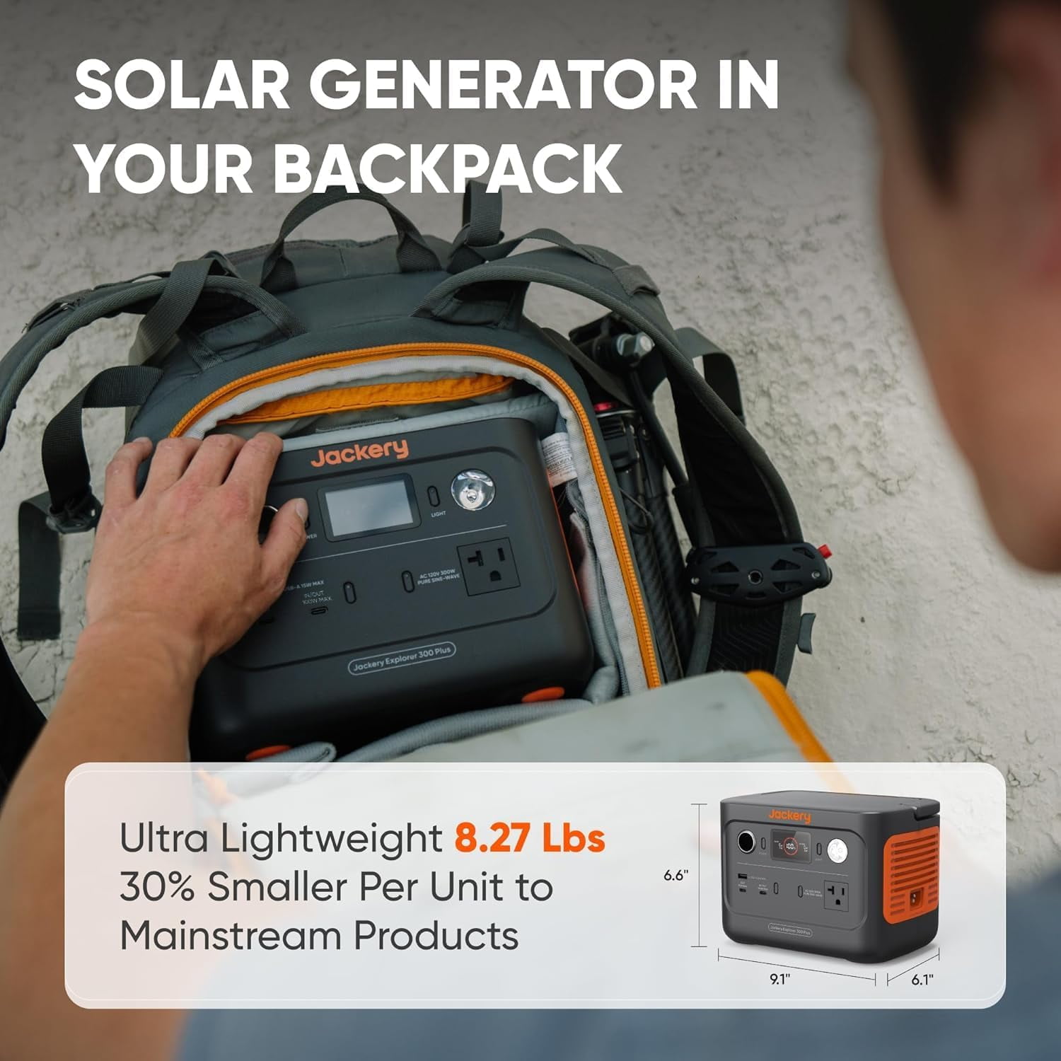 Jackery JE-300B Explorer 300 Plus Portable Power Station