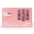 thumbnail image 2 of Bebida alcohólica preparada Gin Tonic Rose Express 8 latas de 355 ml c/u, 2 of 4