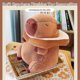 thumbnail image 2 of Lindo peluche de capibara con pan Kawaii Suave muñeco de peluche de capibara Almohada de animales de peluche de capibara Juguetes, 2 of 5