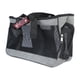 thumbnail image 4 of Bolsa de transporte para gatos, transpirable, de gran espacio, con asa y cremallera para viajes al aire libre, color gris., 4 of 14