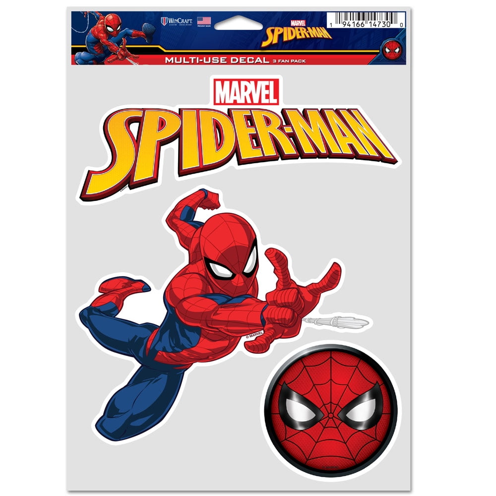 Marvel Spiderman 5in x  Triple Decal 