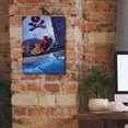 thumbnail image 5 of Epic Graffiti 'Robo Pirates CMYK' by Eric Joyner, Canvas Wall Art, 12"x16", 5 of 8