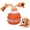Orange, variant on Zealburst Dog Toy, Interactive Dog Toys, 360° Smart Automatic Rolling Movement for Bored Pets (Cats & Dogs)