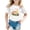 Z04-White, variant on LRen Girls Easter Shirts Size 7/8 Cute Graphic Short Sleeve Tee for Toddler Trendy Happy Easter Summer Tops Summer Clothes for Girls