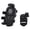 Black, variant on Mosiee Shockproof Bike Phone Mount for Motorcycle Bicycle with Air Cushion 360 Rotation Black