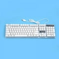 thumbnail image 3 of USB Luminous Game Keyboard And Mouse Set,Rainbow Backlit Keyboard with 104 Key,Computer PC Gaming Keyboard Mouse Combo, 3 of 5