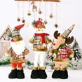 thumbnail image 6 of Christmas Dolls Xmas Tree Decor New Year Ornament Elk Snowman Santa Claus Standing Doll Decoration Merry Christmas, 6 of 12