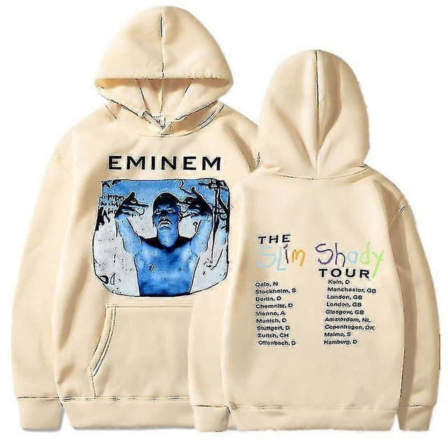 Eminem Chandail à Capuchon Anger Management Édition 2002 Version Rétro Harajuku